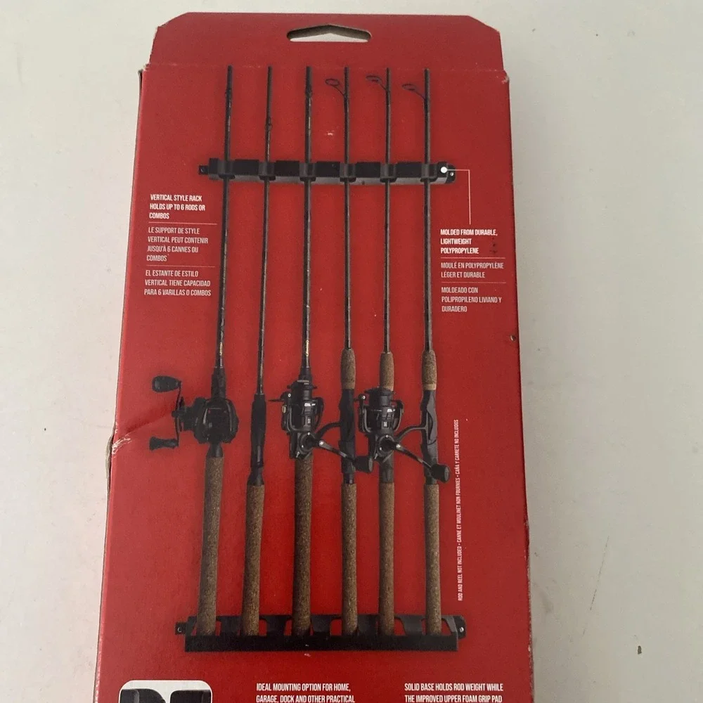 Berkley Vertical Fishing Rod Rack Holder  Storage System Fishing 1546009